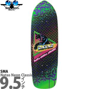 サンタモニカエアライン 9.5 インチ スケボー デッキ ナタス Santa Monica Airlines SMA Neon Classic Skateboards Deck  Natas Kaupas｜cutback2