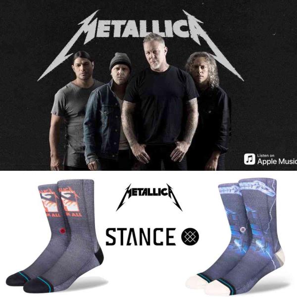 Stance スタンス 靴下 メタリカ Socks METALLICA L 25.5-29cm ギフ...