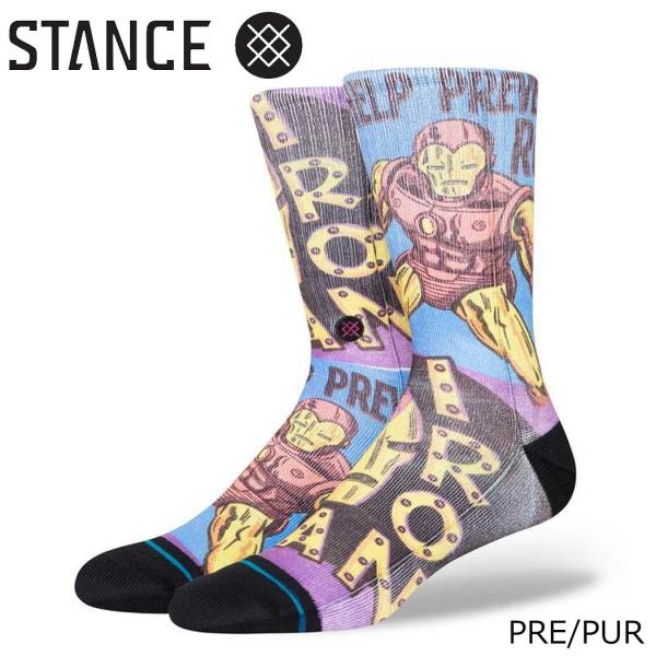Stance ソックス スタンス MARVEL Prevent Rust Crew Socks 靴下...