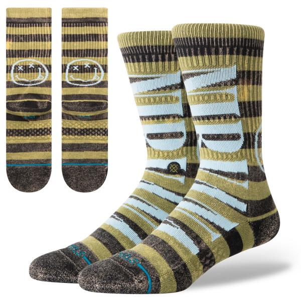 Stance スタンス NIRVANA 靴下 Stance Socks ニルバーナ メンズ 25.5...