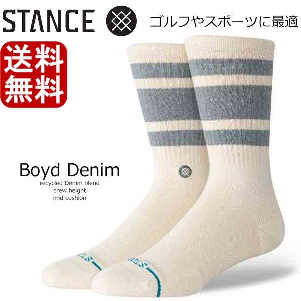 Stance ソックス スタンス Boyd Denim Crew Socks 靴下 Stance S...