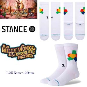 Stance スタンス EVERLASTING Stance Socks スタンスソックス 靴下 ファッション 小物 定番 ギフト 男性 彼氏 プレゼント 贈り物 ウォンカとチョコレート工場の｜cutback2