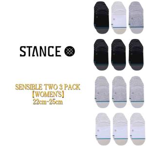 スタンス ソックス センシブル トゥー 靴下 Stance Socks SENSIBLE TWO 3PACK 3足セット レディース キッズ 22-25cm 靴下 ショート丈｜cutback2