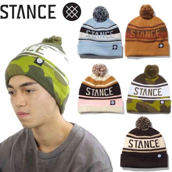 スタンス Stance OG POM Beanie アイコンビーニー ニット帽 帽子 男女兼用 男性...
