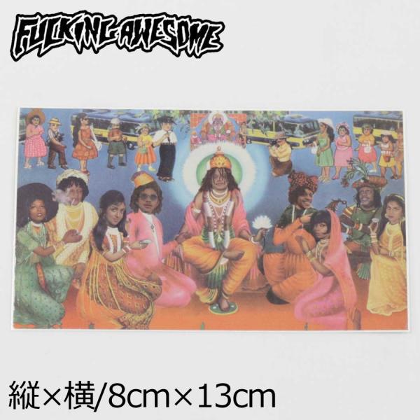 ファッキンオーサム スケボー ステッカー Fucking Awesome Sticker KB ファ...