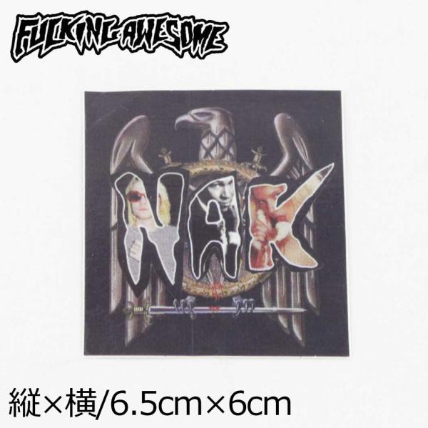ファッキンオーサム スケボー ステッカー Fucking Awesome Sticker NAKEL...