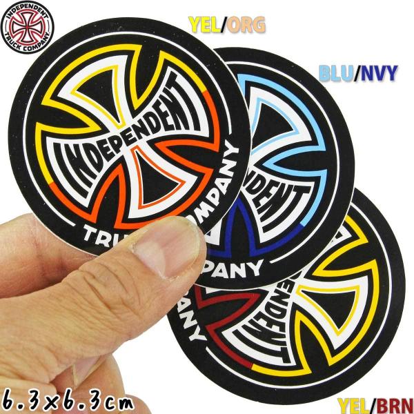 インディペンデント スケボー ステッカー スプリットクロス ビニールステッカー Independen...