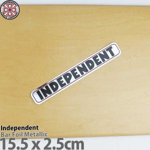 インディペンデント スケボー ステッカー バーフォイル Independent Bar Foil Metallic Sticker Indy シール スケートボード インディ スケボーステッカー