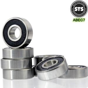 スケボー ベアリング ABEC7 オイルタイプ STS Jikuuke Bearings 8個セット スケートボード スケート ブランク パーツ カットバックオリジナル｜カットバック スケートボード専門店