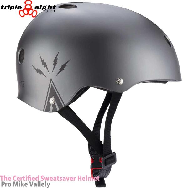 トリプルエイト スケボー ヘルメット スウェットセイバー Triple Eight Certifie...