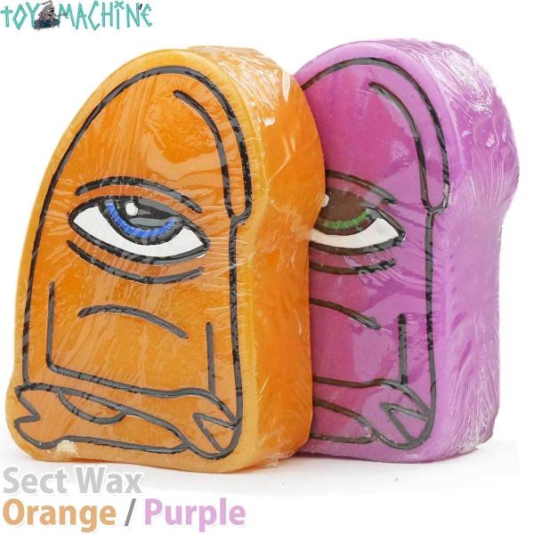 スケボー ワックス トイマシーン スケートボード Toy Machine Sect Orange P...