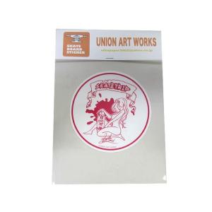 UNION ART WORKS ユニオンアートワークス Bronze Nude 10cm×10ｃｍ スケートボード,ステッカー,ユニオンアートワークス,オールドスクール