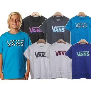 VANS ( バンズ ) Checker Classic Boys Tee ( US企画 アパレル ...