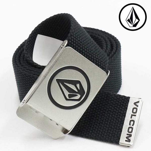 ボルコム サークルウェブベルト Volcom Circle Web Belt Black ブラック ...