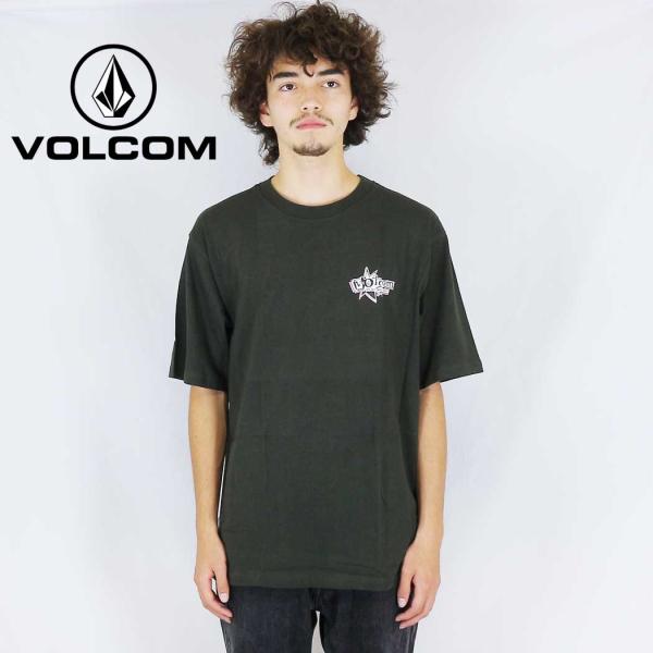 ボルコム Tシャツ Volcom ENT SS TEE チャコール リブ RIB