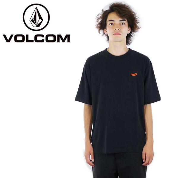 ボルコム Tシャツ Volcom Black BOXY BLANK SS TEE ブラック