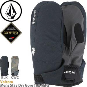 ボルコム 23-24 ゴアテックス ミトングローブ Volcom Mens Stay Dry Gore Tex Mitts メンズ スノーボード スキー スノーグローブ｜cutback2