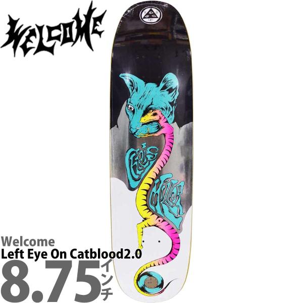 ウェルカム 8.75インチ スケボー デッキ スケートボード Welcome Skateboard ...
