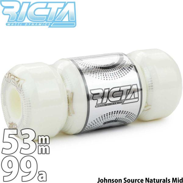 リクタ 53mm 99a スケボー ウィール Ricta Pro Johnson Source Na...