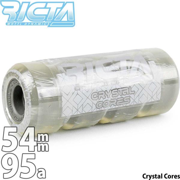 リクタ 54mm 95a スケボー ウィール Ricta Crystal Cores Skatebo...