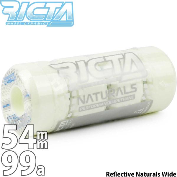 リクタ 54mm 99a スケボー ウィール Ricta Reflective Naturals W...