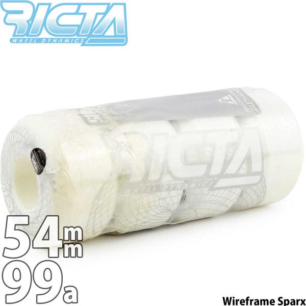 リクタ 54mm 99a スケボー ウィール Ricta Wireframe Sparx Skate...