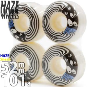 ヘイズ 52mm 101a スケボー ウィール Haze Sneak Price Point Hardcore Round Wheels スニーク プライスポイント ハードコア ラウンド スケートボード タイヤ｜cutback2