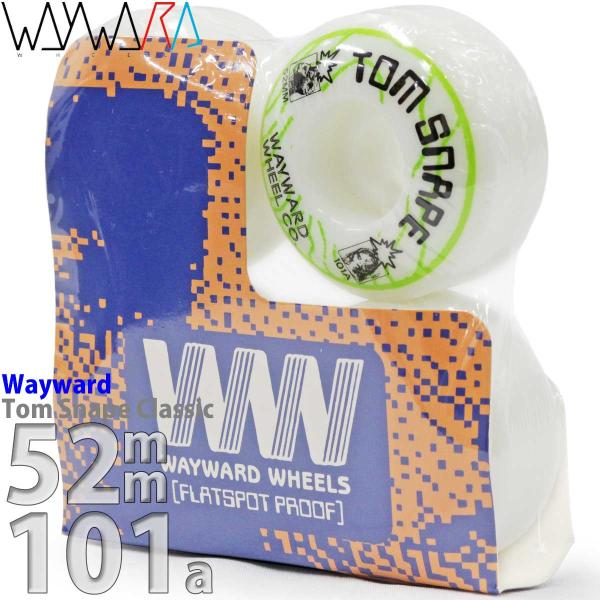 ウェイワード 52mm 101a スケボー ウィール Wayward Pro Tom Snape C...