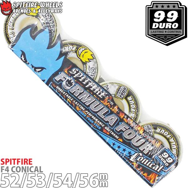 スピットファイア F4 99D Conical スケボー ウィール Spitfire Wheels ...