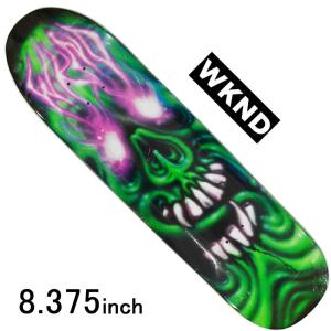 WKND 8.375インチ スケボー デッキ ウィークエンド スケートボード Skull かっこいい おすすめ 人気 ブランド｜cutback2