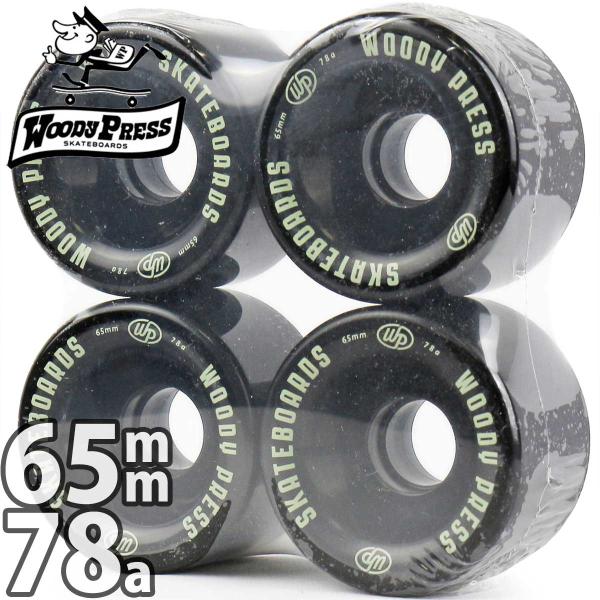 ウッディープレス 65mm 78a スケボー ソフトウィール タイヤ Woody Press Sof...