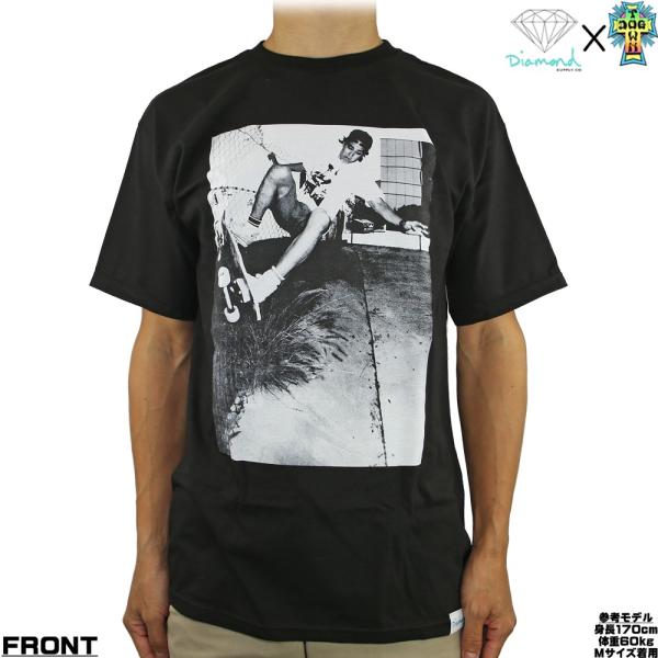 Tシャツ 半袖 Diamond ダイアモンド Dogtown Oster Tee Black ドッグ...