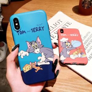 爆買　トムアンドジェリークッキング スマホケース カップルケース iPhone 6 / 6sPlus / 7 / 7Plus / 8 / 8Plus / X/XS / Xr /Xsmax