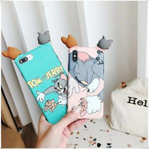 爆買トムとジェリー 可愛い カップル スマホケ...の詳細画像1