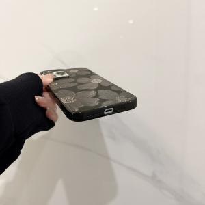 ブラックフラワー 油絵風 高級感 お洒落 大人...の詳細画像5
