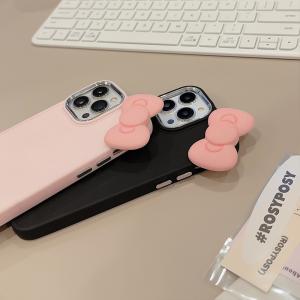 立体リボンワンポイント可愛いガーリー携帯ケース...の詳細画像5