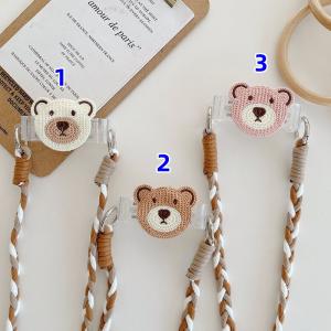 ワッペン風 クマ かわいい 子供 お子様 スマホ...の商品画像