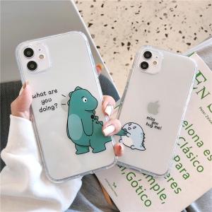 カップル ペア かわいい 恐竜 hug me！ スマホケース 爆買 iPhoneX/XS iPhoneXSMax iPhone11 iPhone12 iPhone13
