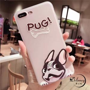 フレブル パグ 犬 わんこ ぺちゃ顔 スマホケ...の詳細画像4