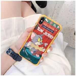 即納トムアンドジェリー とうもろこし 食べちゃおう スマホケース 携帯ケース 希少 iPhone 7 / 7Plus / 8 / 8Plus / X/XS/Xr/Xsmax /11 /11pro /11proMAX/SE2