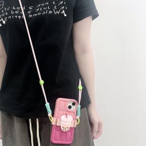 花柄フランスパンタピオカトマトピーチおもしろい...の詳細画像1