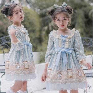 ワンピース 女の子 ゴスロリ 子供ドレス コスプレ