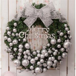 全品2枚で送料無料クリスマスリース/ドア飾りリ...の詳細画像3