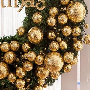 全品2枚で送料無料クリスマスリース/ドア飾りリ...の詳細画像4