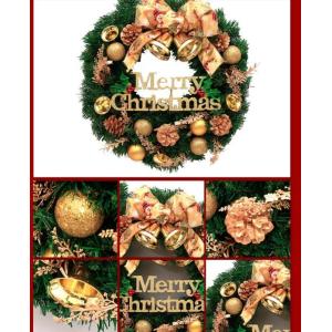 新作クリスマスリース/ドア飾り/クリスマス飾り...の詳細画像2