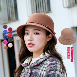 ボーラーハット レディース帽子 無地 バケットハット