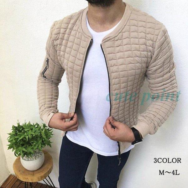 ジャケット メンズ パーカー おしゃれ アウター 男性用 長袖 秋物 秋服 ブルゾン ジャンパー 3...