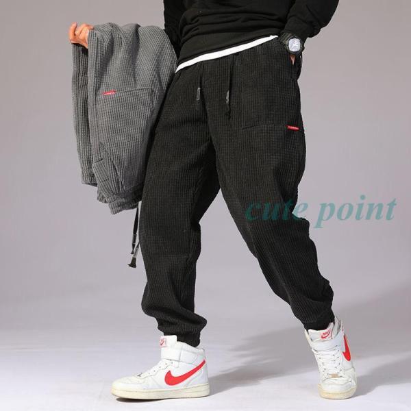 ジョガーパンツ スウェットパンツ パンツ メンズ ゴルフパンツ コーデュロイパンツ 裏起毛 防風 防...
