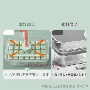 製氷皿 製氷器 シリコン 2層 大容量 28/...の詳細画像3