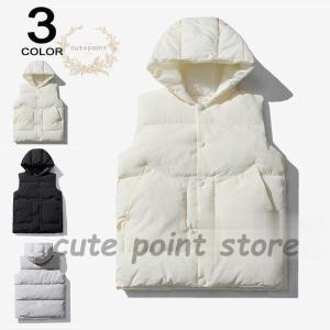 sankyo shokai（三京商会） ラム レザー ダウン ベスト メンズ フード